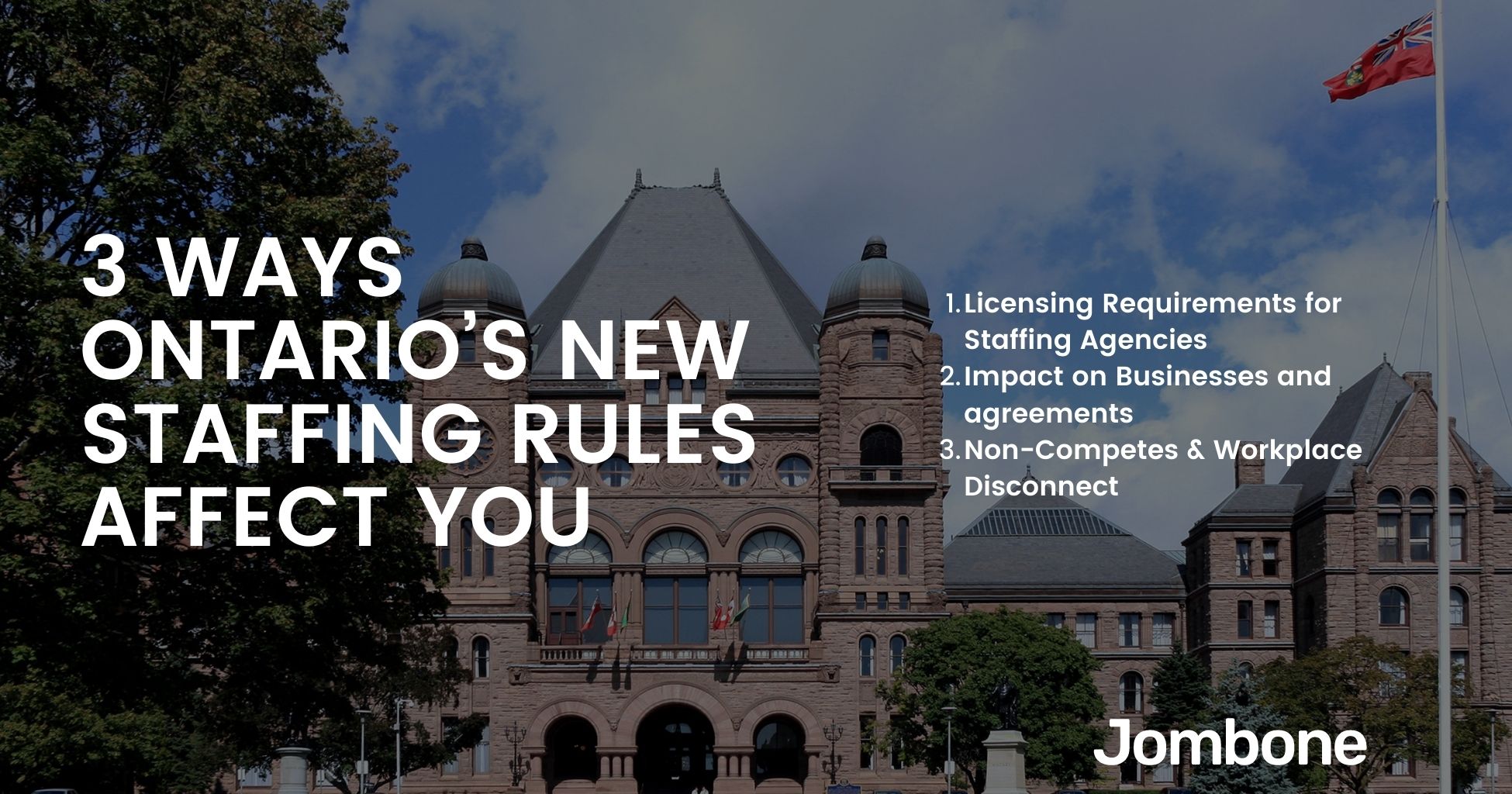 3 Ways Ontario's New Staffing Rules Affect You